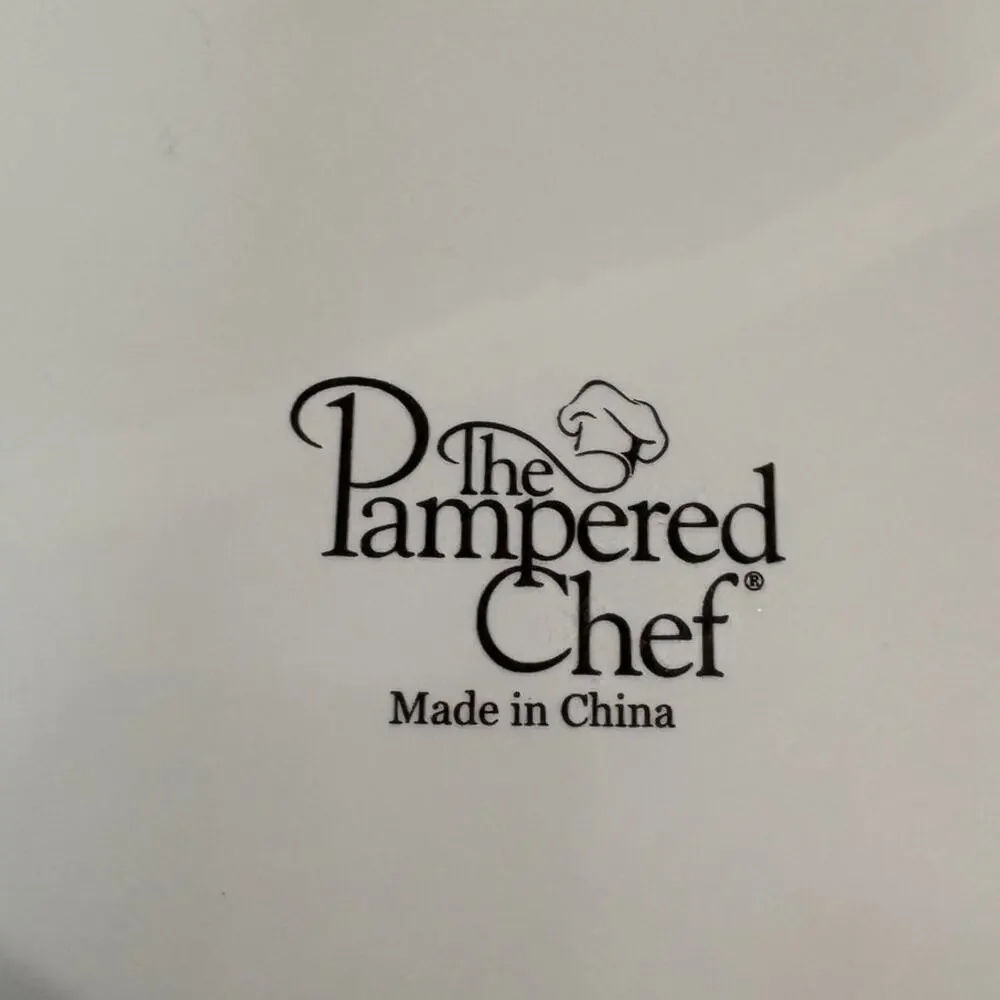 Pampered Chef Celebrate Plate 11